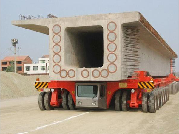 運梁車運梁現場視頻